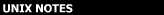 UnixNotesFromClass